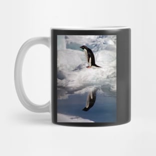 Adelie Penguin in a Reflective Mood Mug